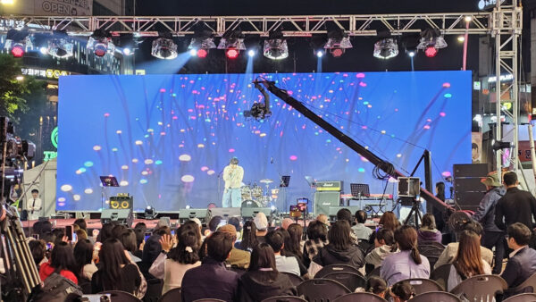 한수원 안심 가로등 콘서트