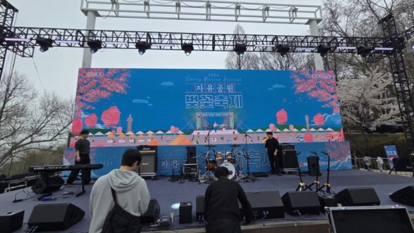 인천 자유공원 벚꽃축제
